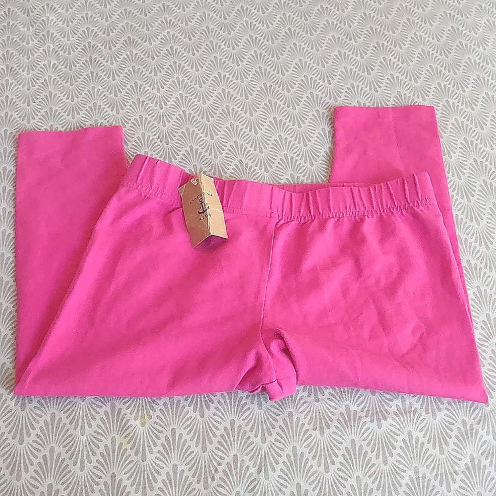 LAND'S END Capri Leggings (Pink)